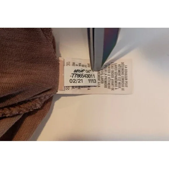 Aerie Mauve Brown Tie-dye Jumpsuit Size Large Comfy Loungewear Casual Bohemian - Picture 10 of 11